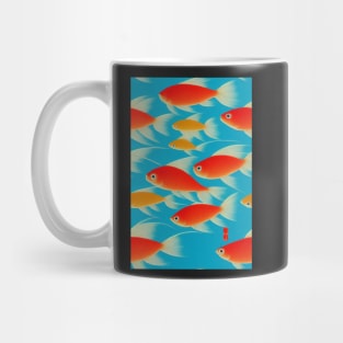 Fish pattern, a perfect gift for Anglers, Fisherman or any Nature Lover #2 Mug